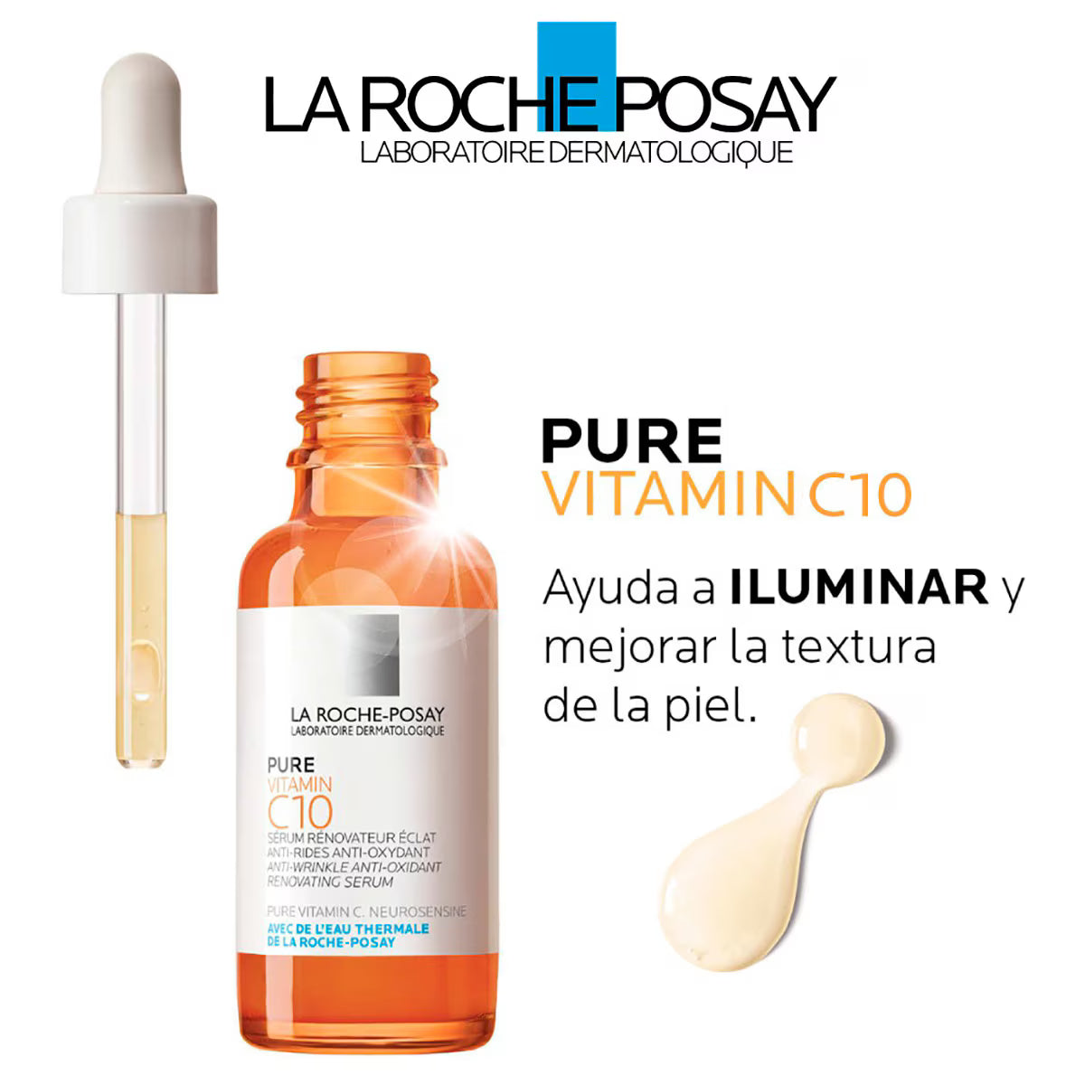 La Roche‑Posay Pure Vitamin C10 Serum.