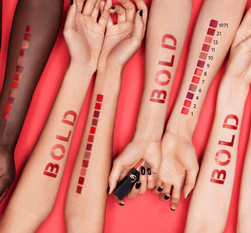 Labial rojo YSL
