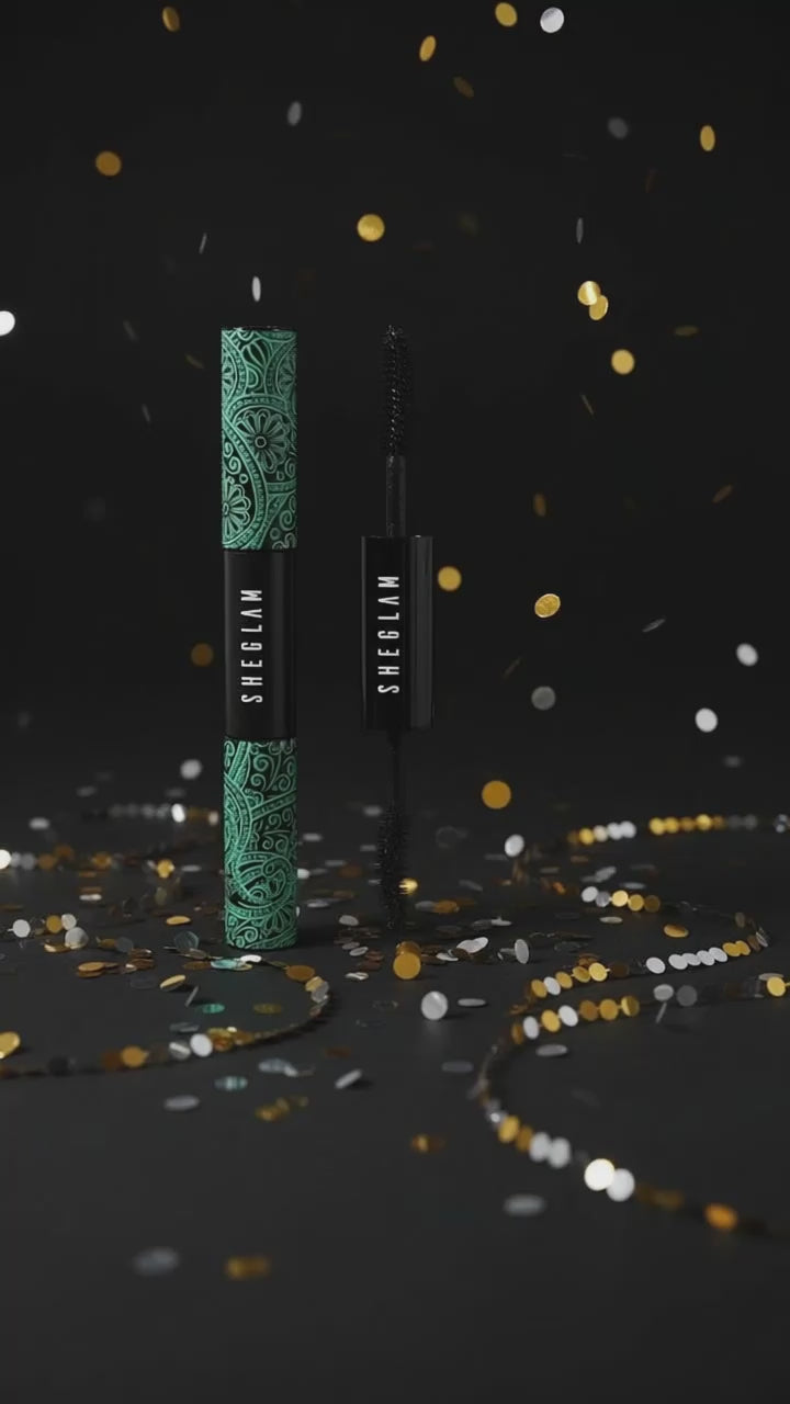 SHEGLAM All-In-One Máscara de Pestañas Volumen y Largo Waterproof